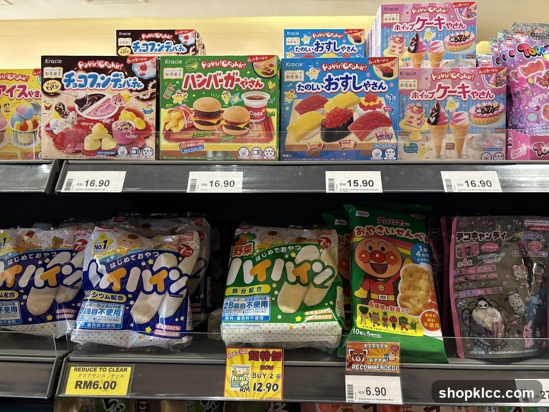 Snack and Toy Display Shelf
