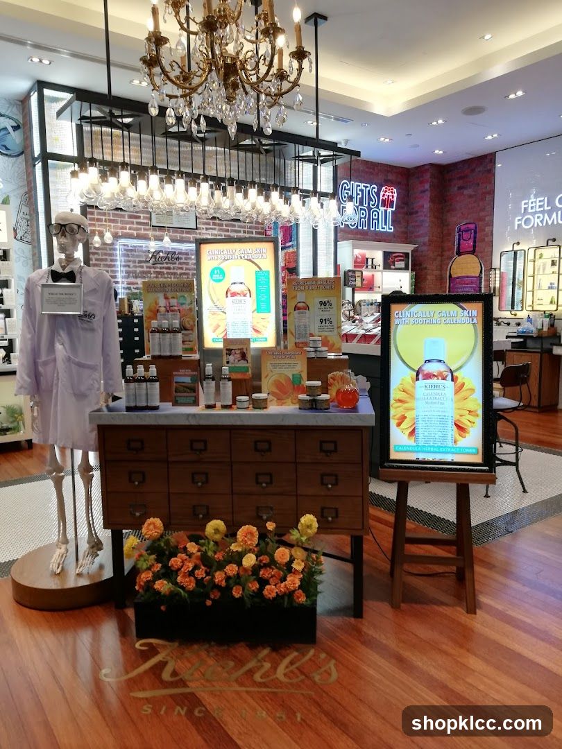 Kiehl's Store Display