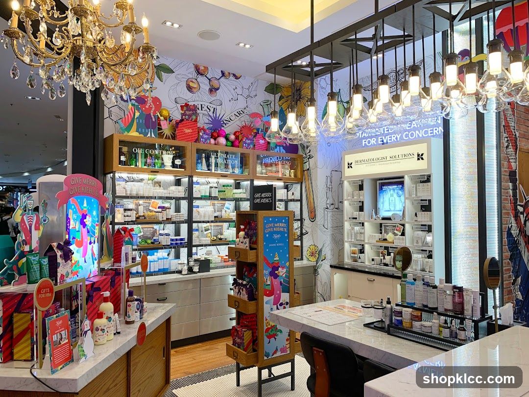 Kiehl's Store Interior