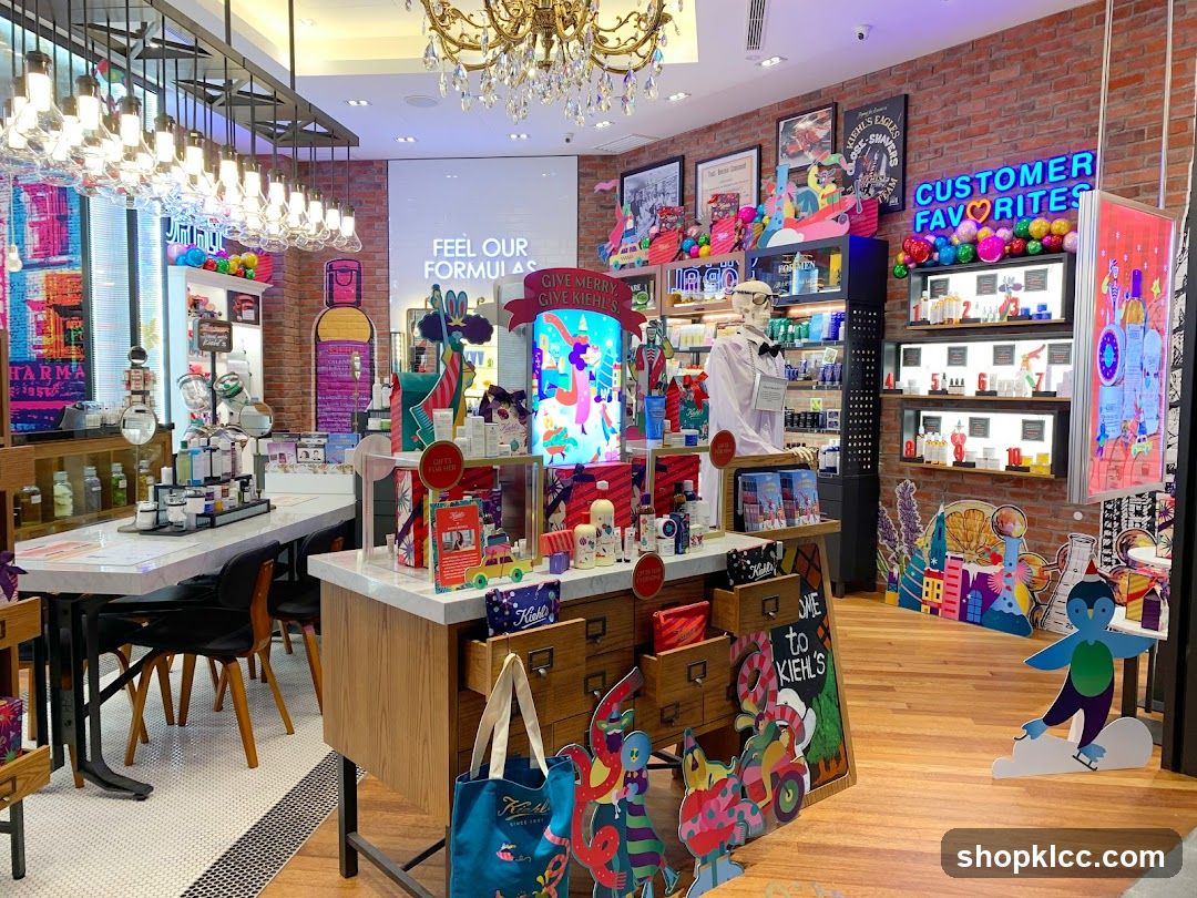 Kiehl's Store Interior