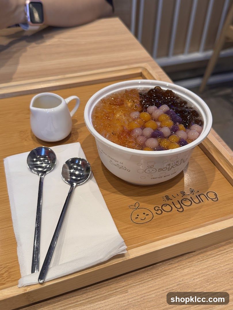 Dessert with Boba and Jelly