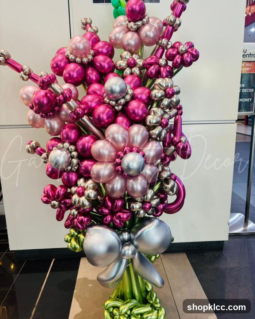 Balloon Flower Arrangement