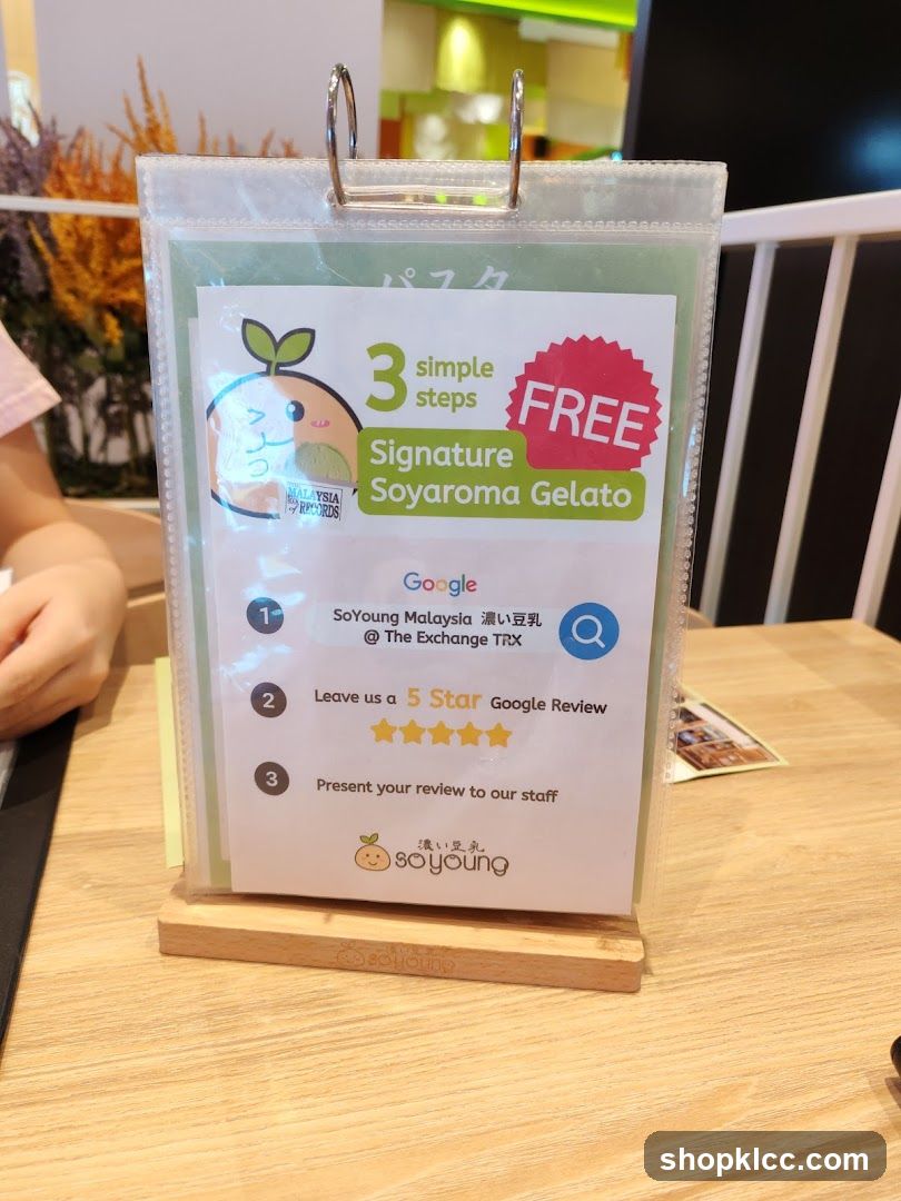 SoYoung Gelato Promotion