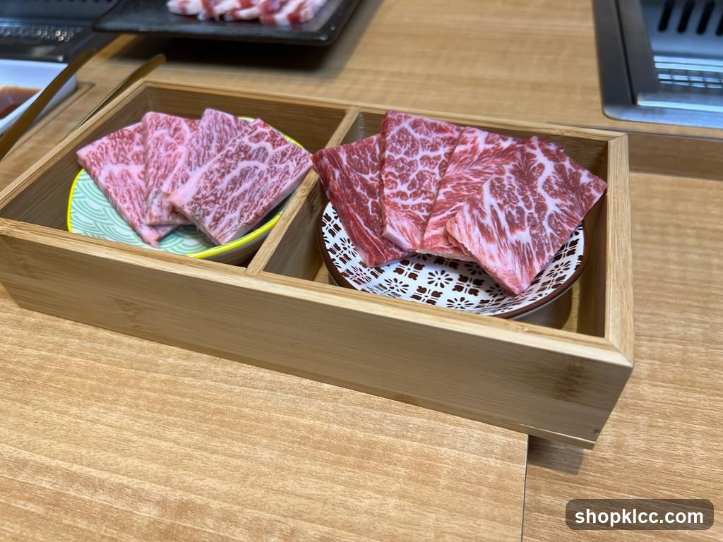 Marbled Beef Slices