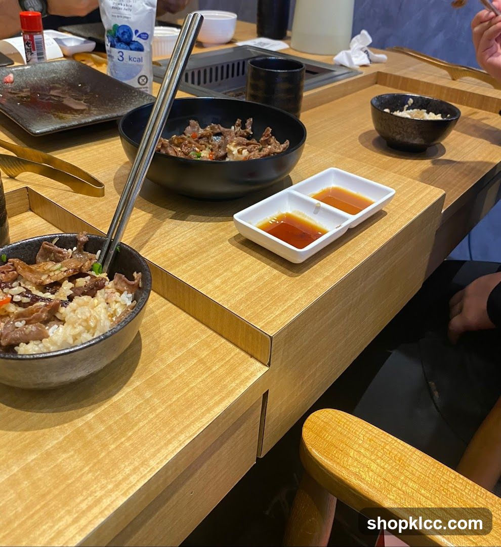 Table Setting with Food