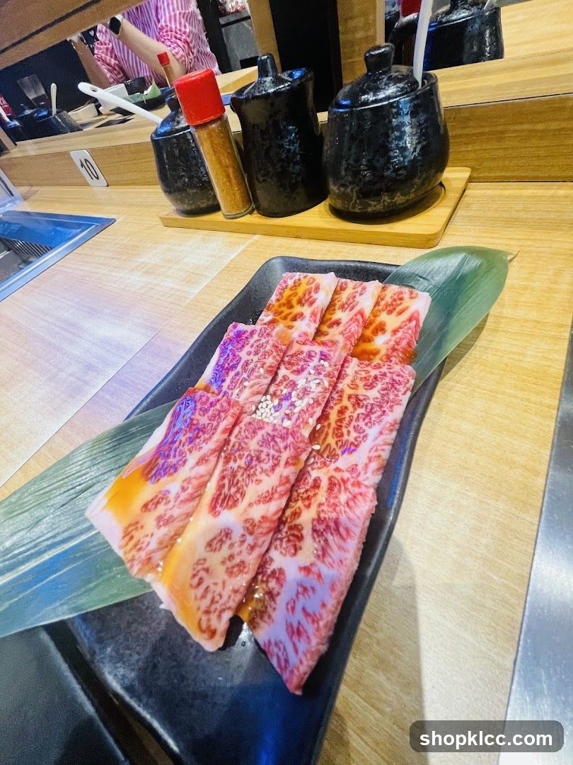 Marbled Beef Slices