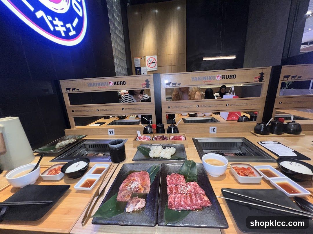 Yakiniku Kuro Dining Area