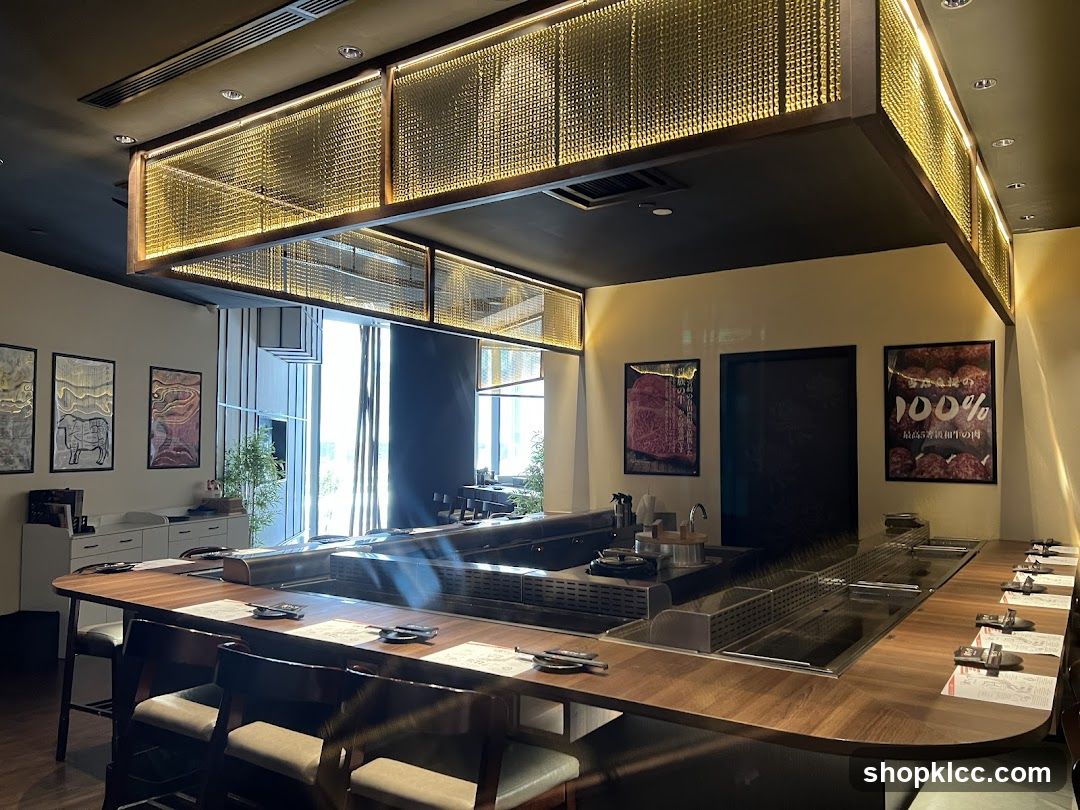 Teppanyaki Grill Restaurant Interior