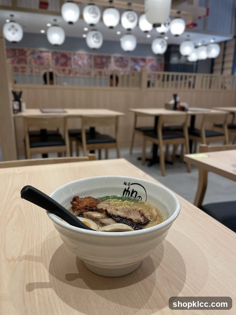 Ramen Bowl on Table