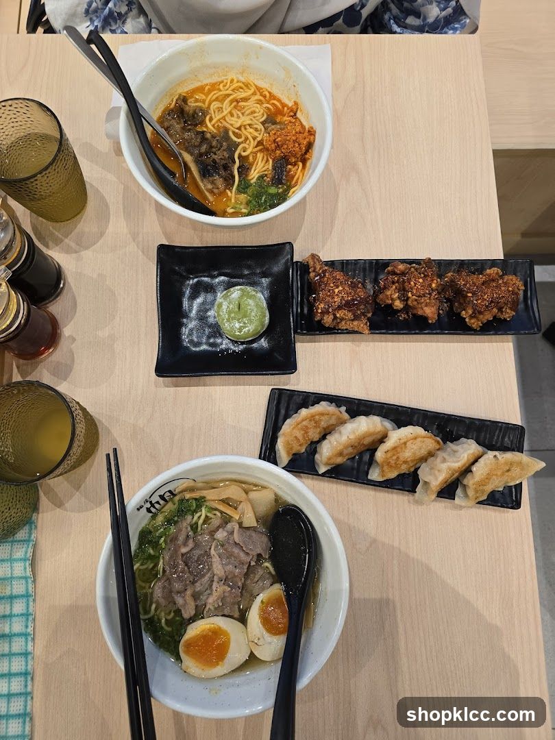 Ramen and Appetizers
