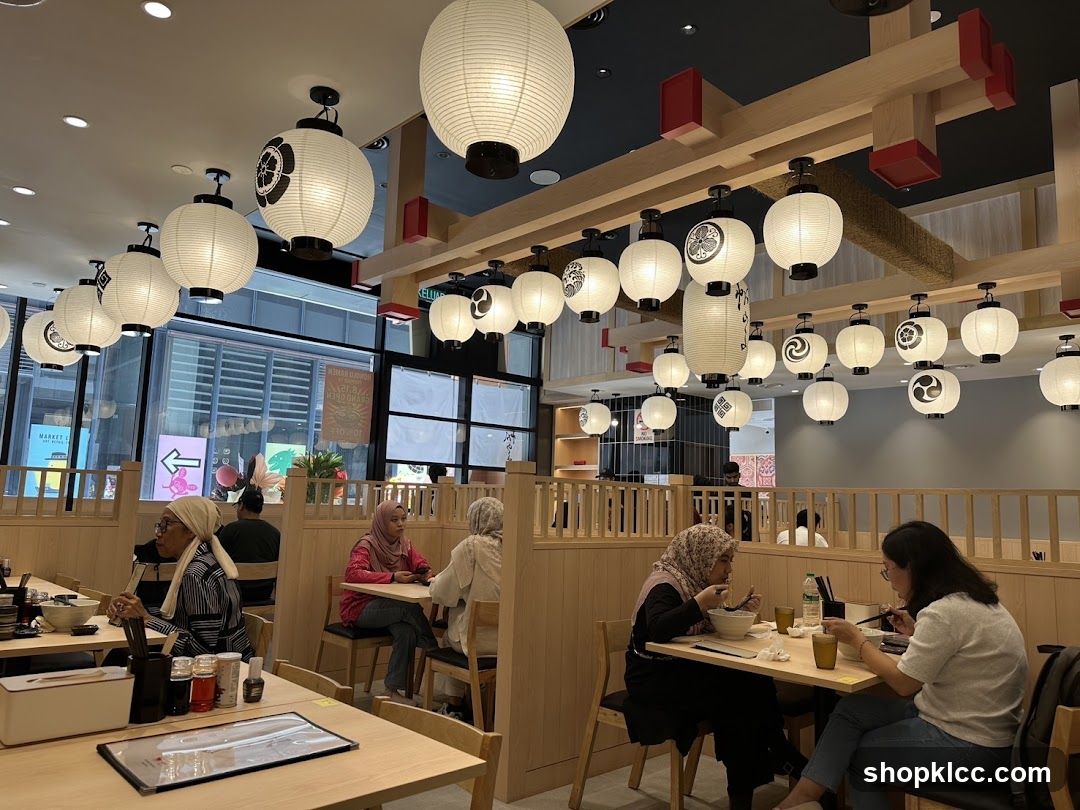 Japanese Restaurant Interior