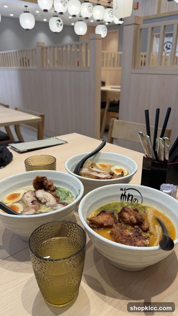 Ramen Bowls and Drink