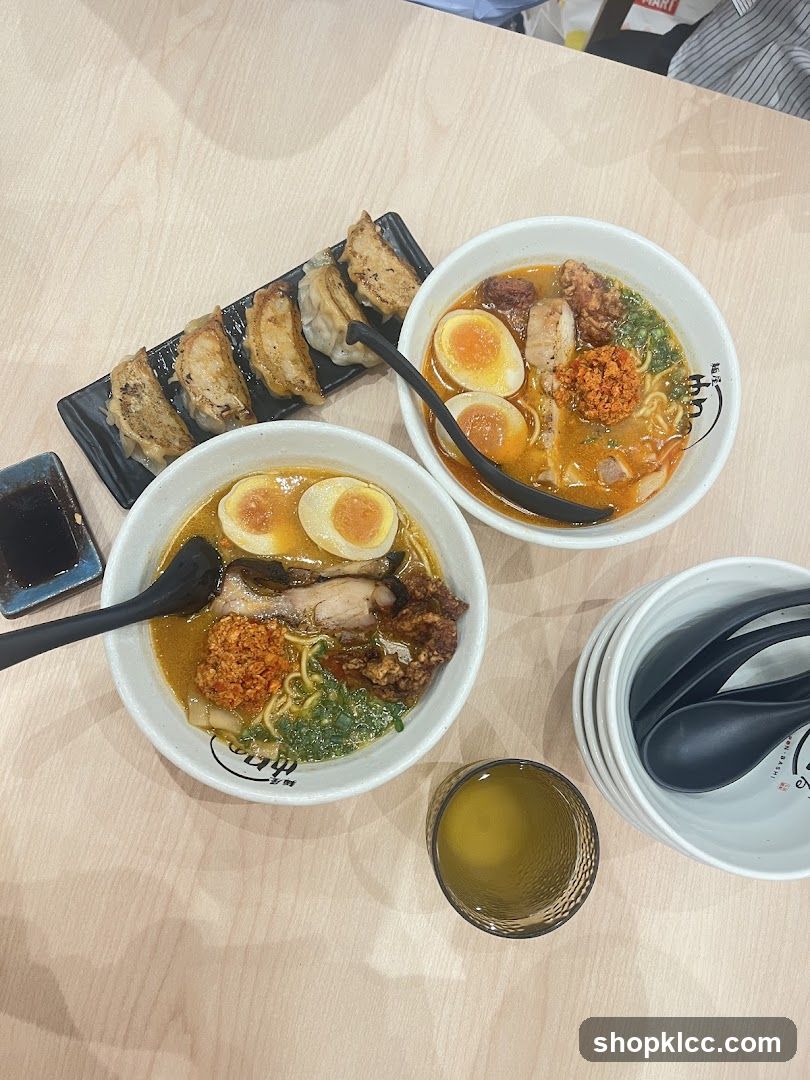 Ramen and Gyoza