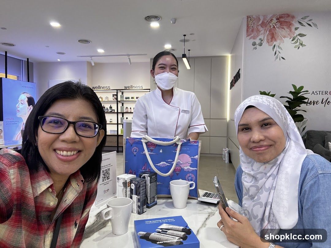 Customers and Staff in a Wellness Center