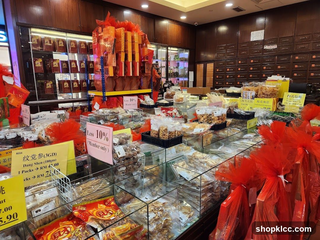 Herbal Shop Interior