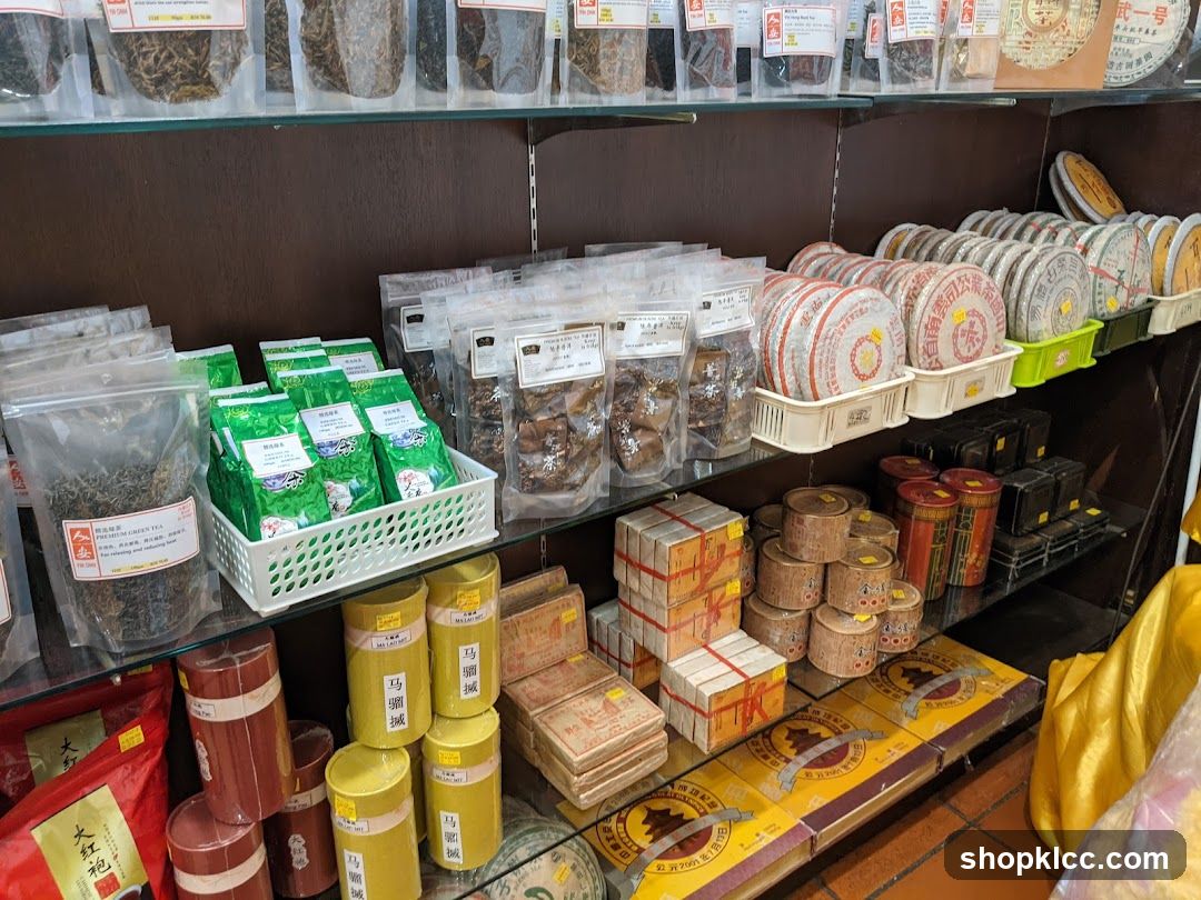 Tea Shop Display