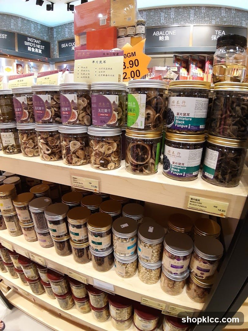 Dried Goods Display