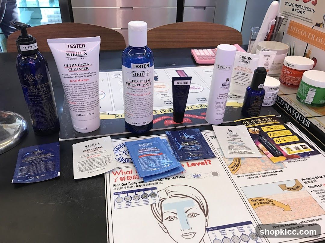 Kiehl's Skincare Products and Samples