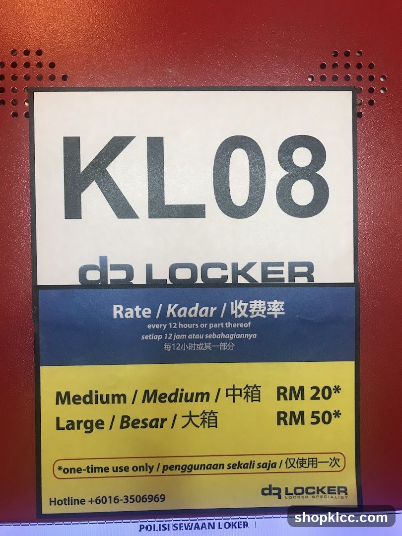 Locker Rental Rates