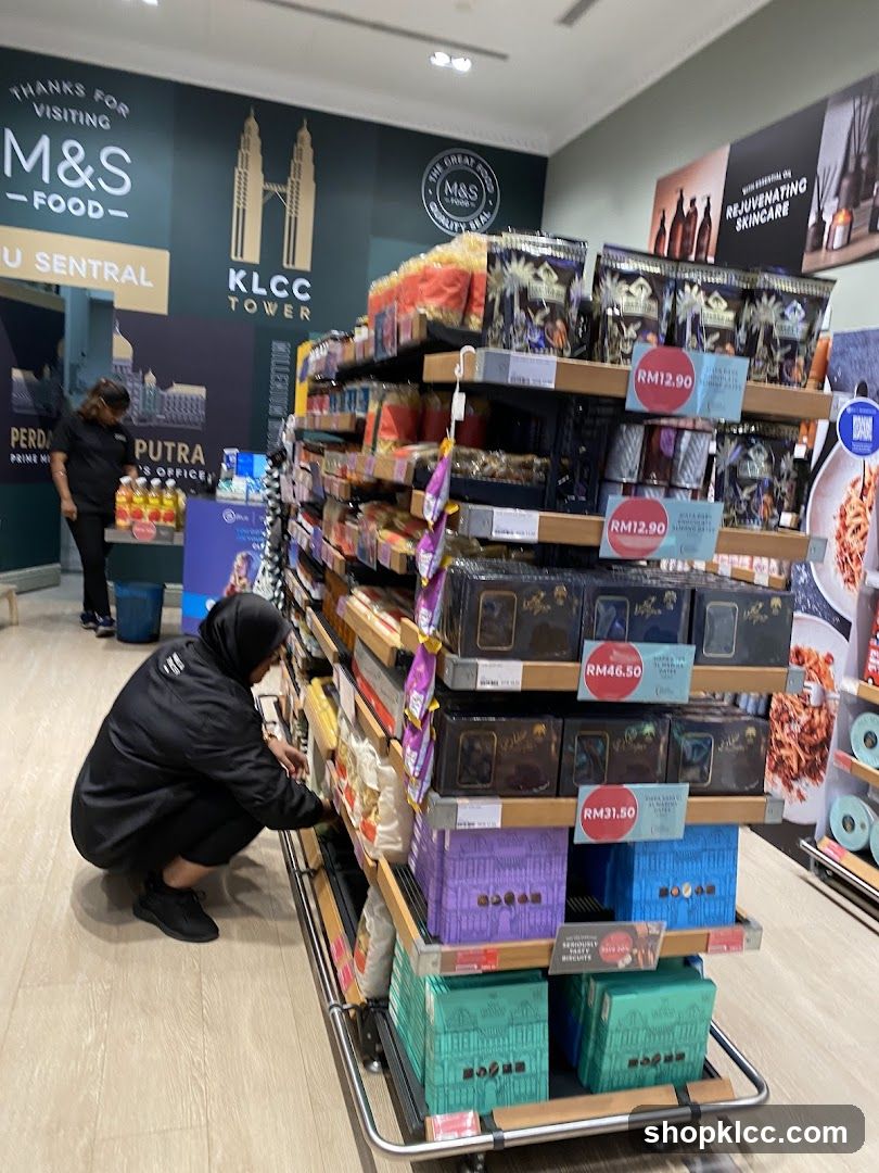 M&S Food Store Interior