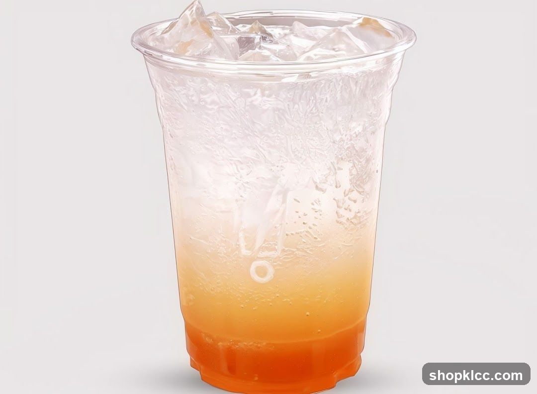 Orange Soda with Ice