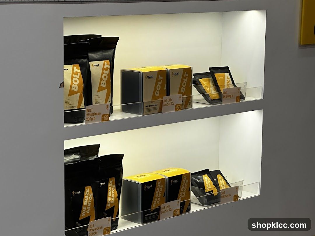 Coffee Products Display