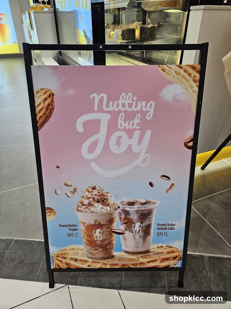 Peanut Butter Drink Promotion