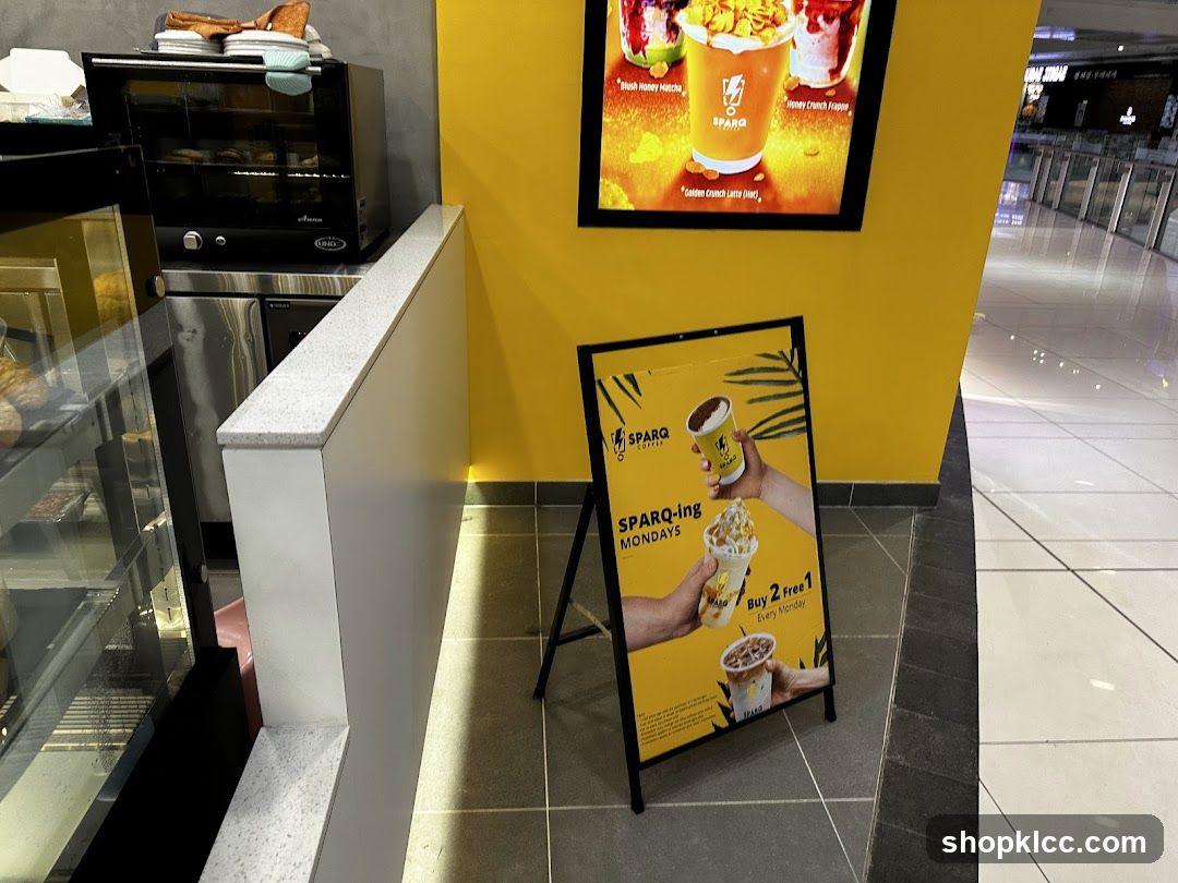 Sparq Coffee Advertisement