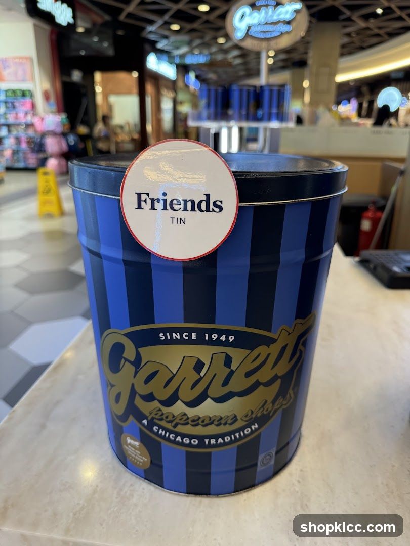 Garrett Popcorn Tin