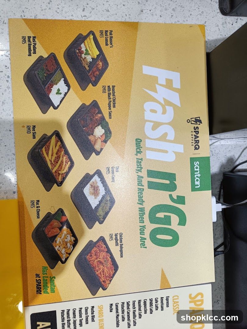 Flash n'Go Menu