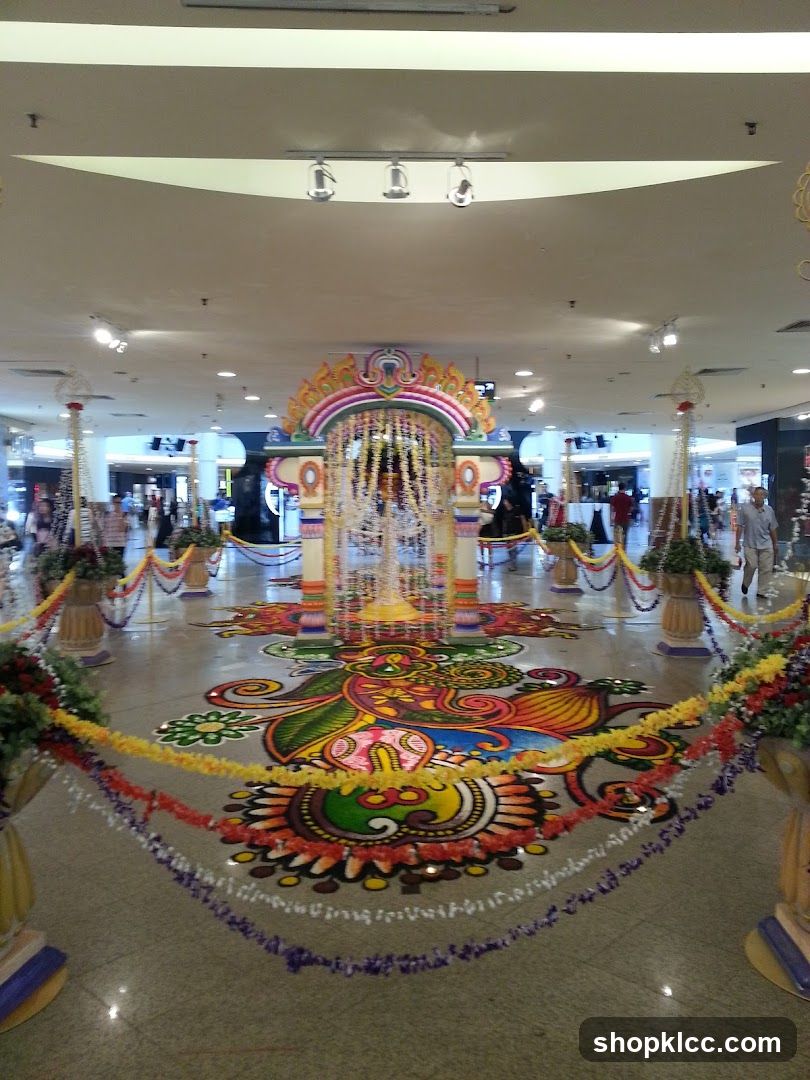Festival Decoration in a Mall