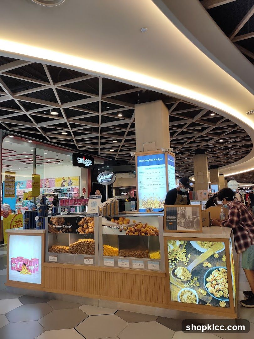 Popcorn Stand in Mall