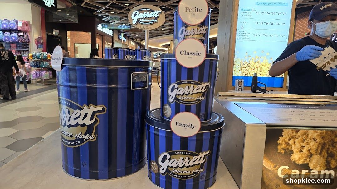 Garrett Popcorn Shops Display