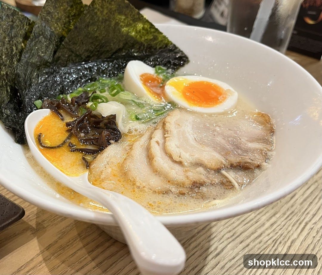 Ramen Bowl with Soft-Boiled Egg and Nori