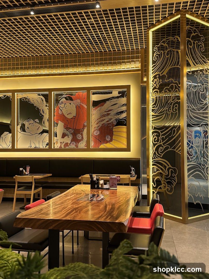 Japanese Restaurant Interior