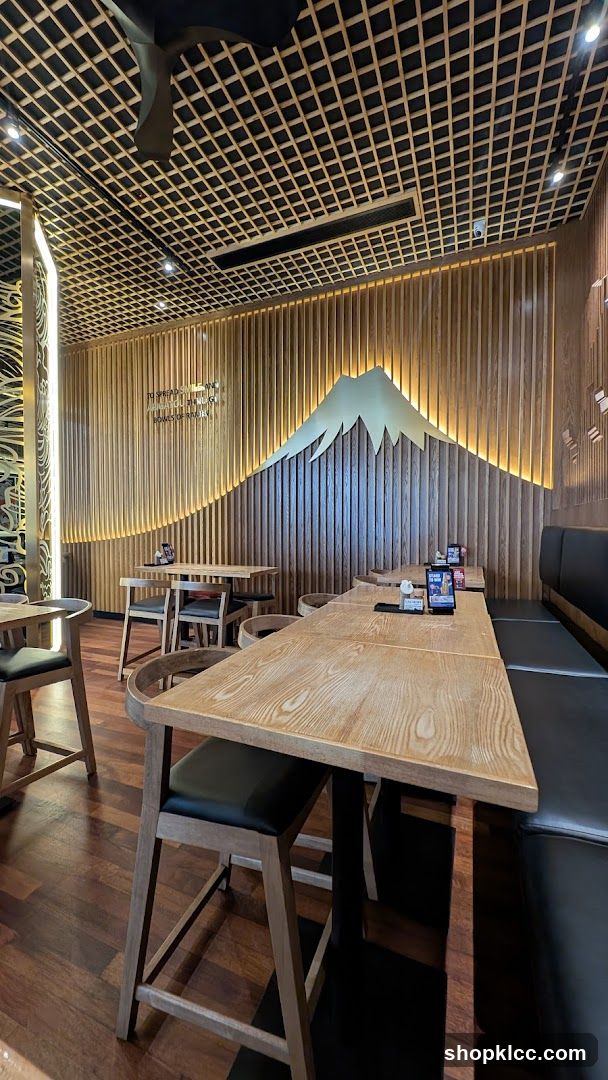 Interior of a modern restaurant or cafe