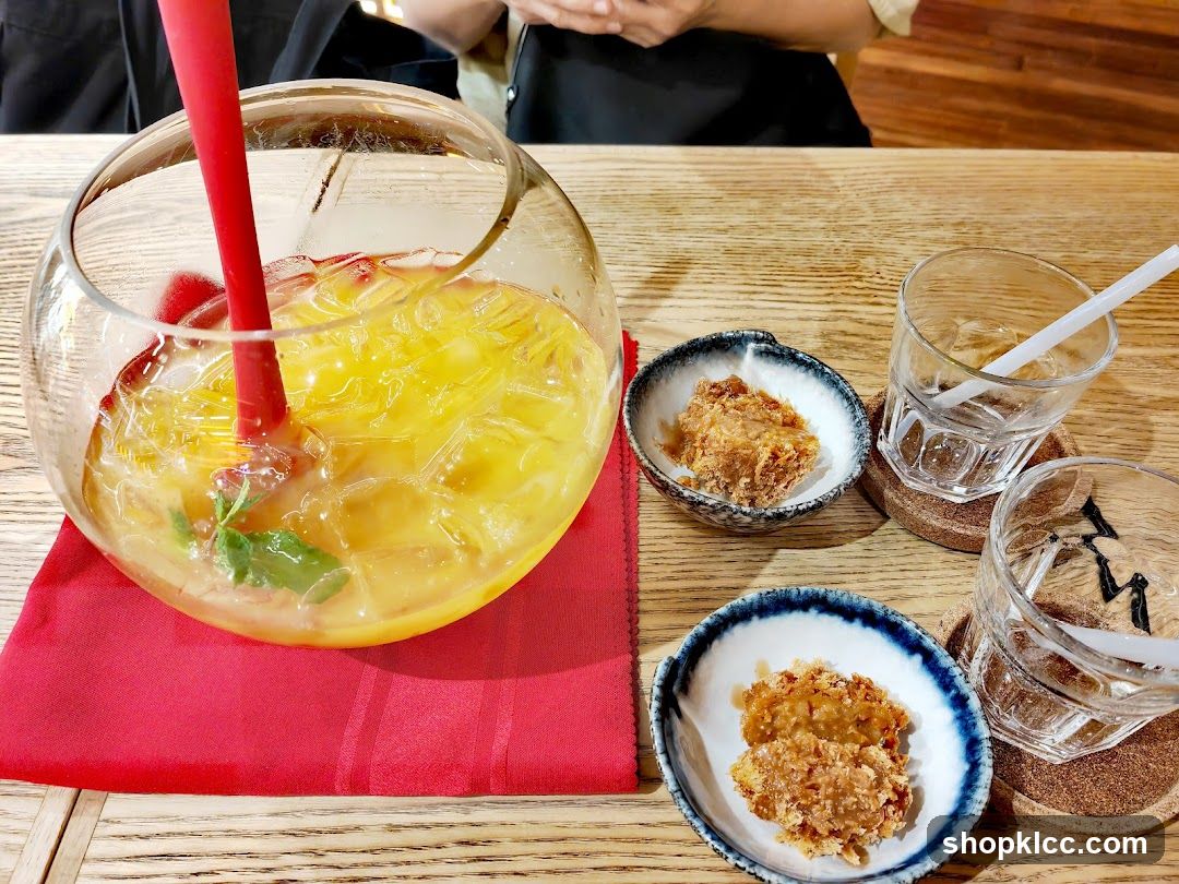 Bowl Drink and Condiments