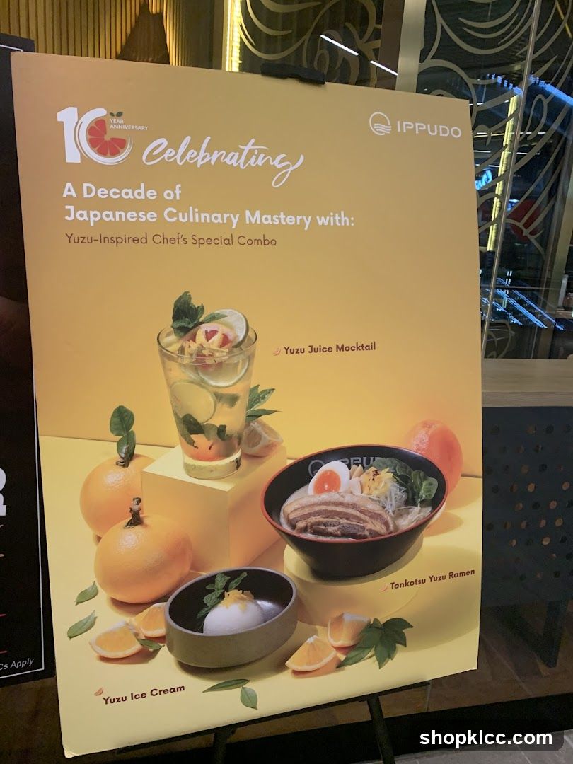 Ippudo 10th Anniversary Celebration Poster