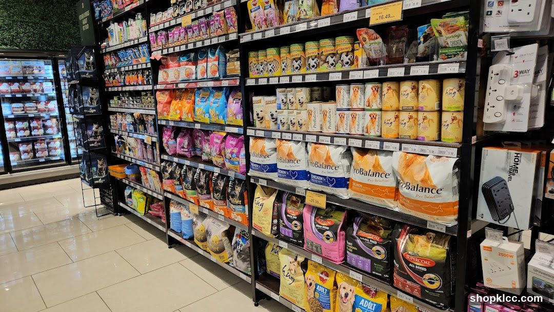 Pet Supplies Store Interior
