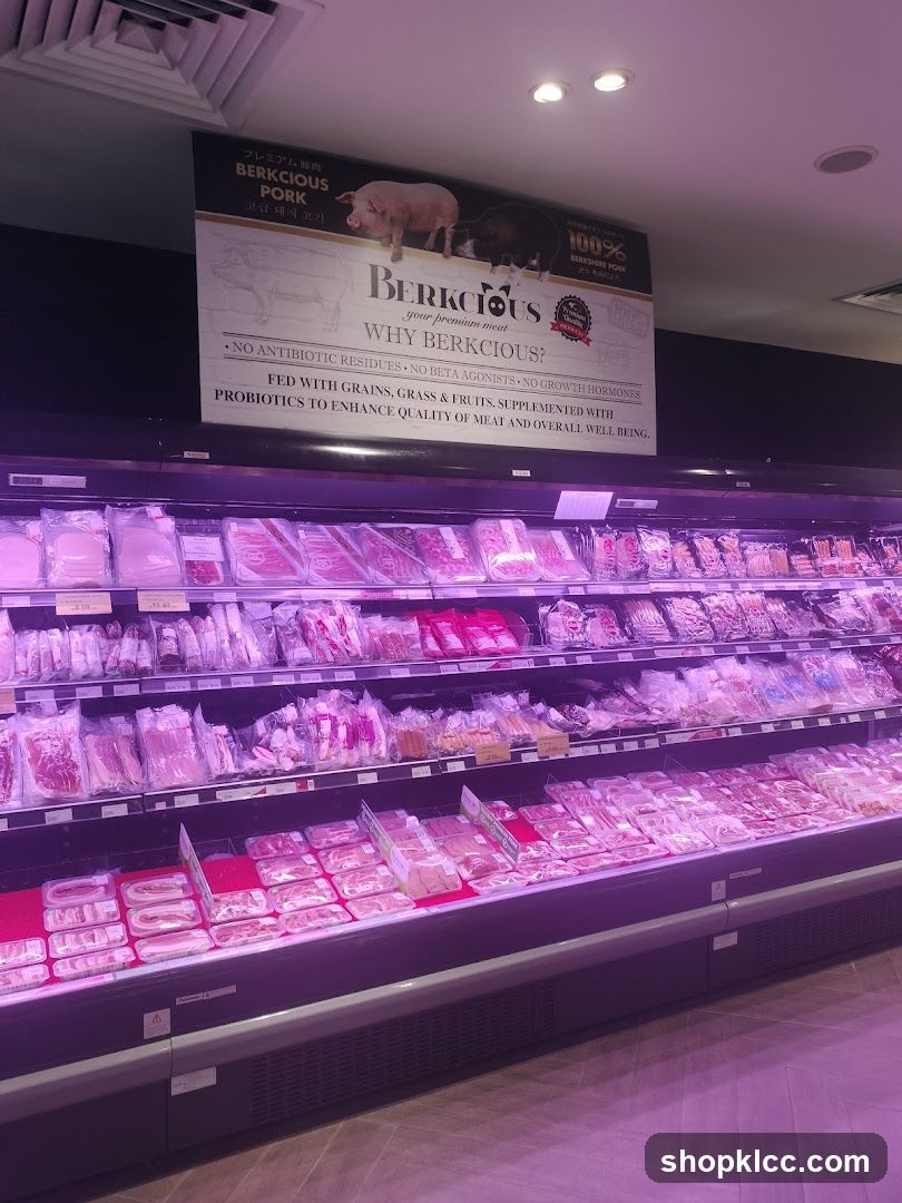 Berkcious Pork Display