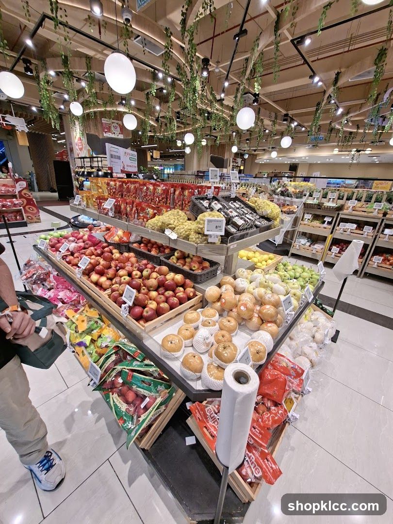 Supermarket Produce Section