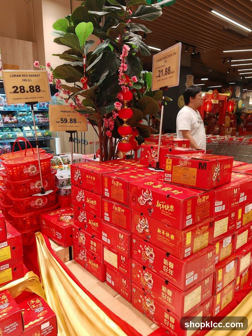 Chinese New Year Fruit Display