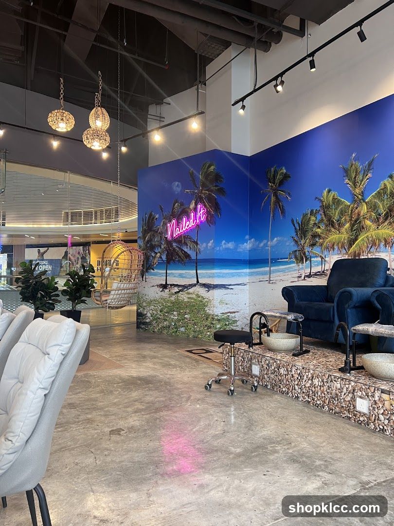 Nail Salon Interior