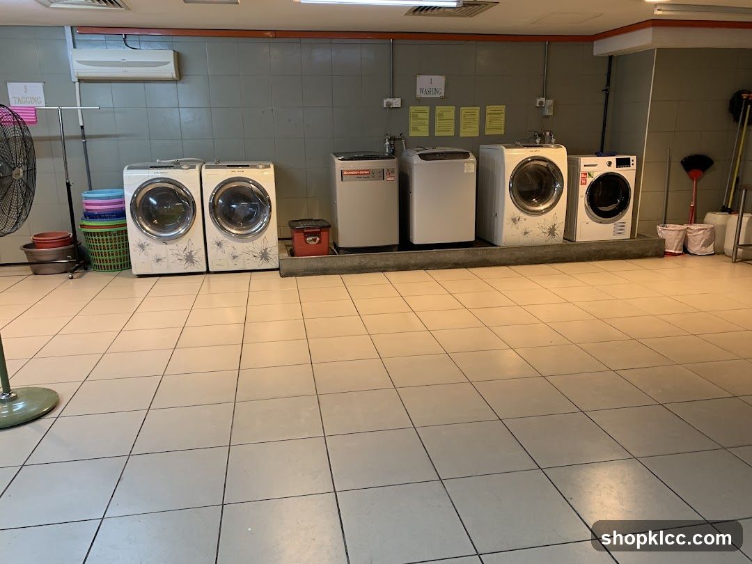 Laundry Room with Washing Machines