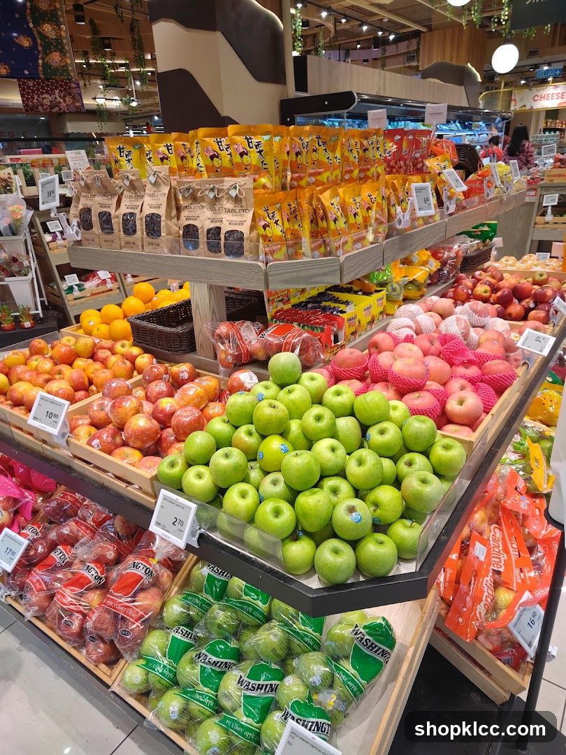 Fruit and Snack Display