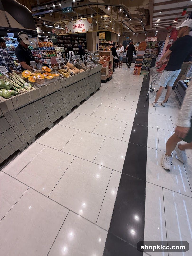 Supermarket Produce Aisle
