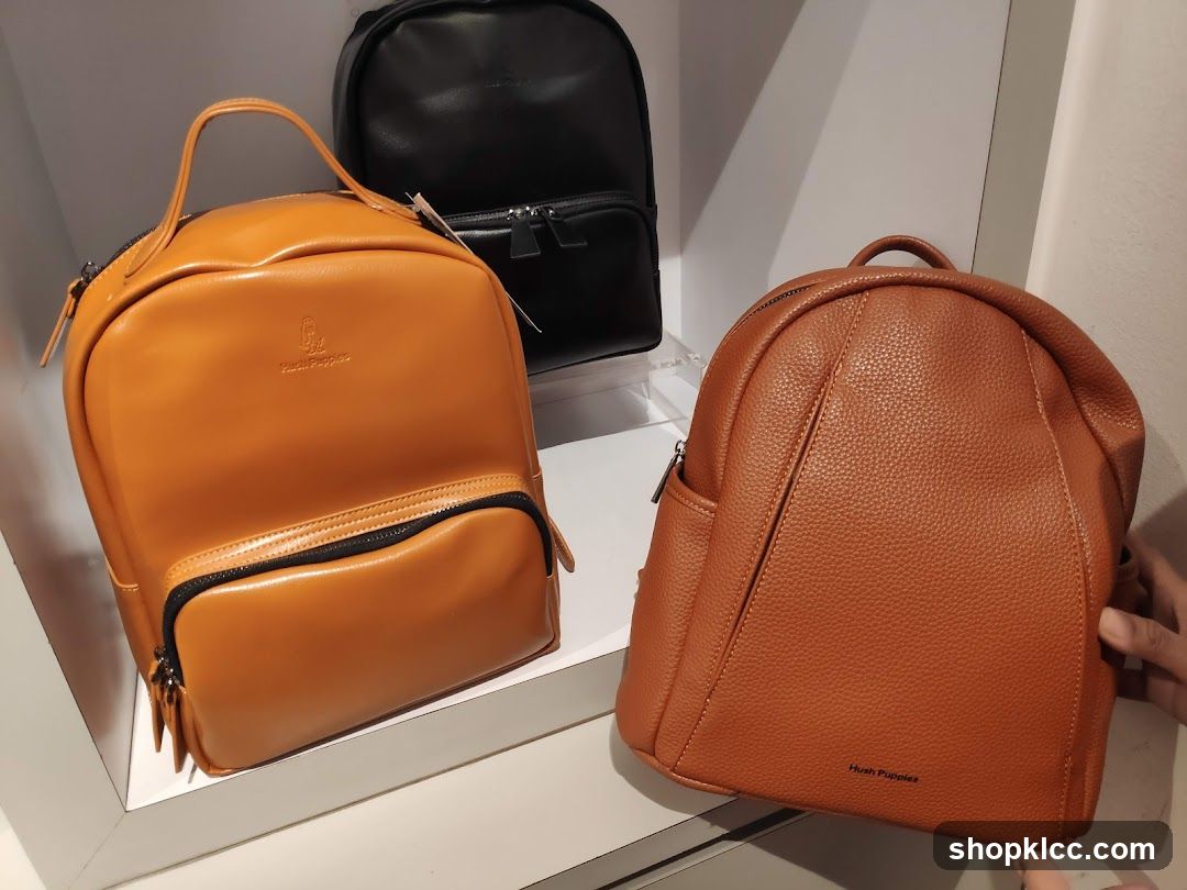 Backpacks on Display
