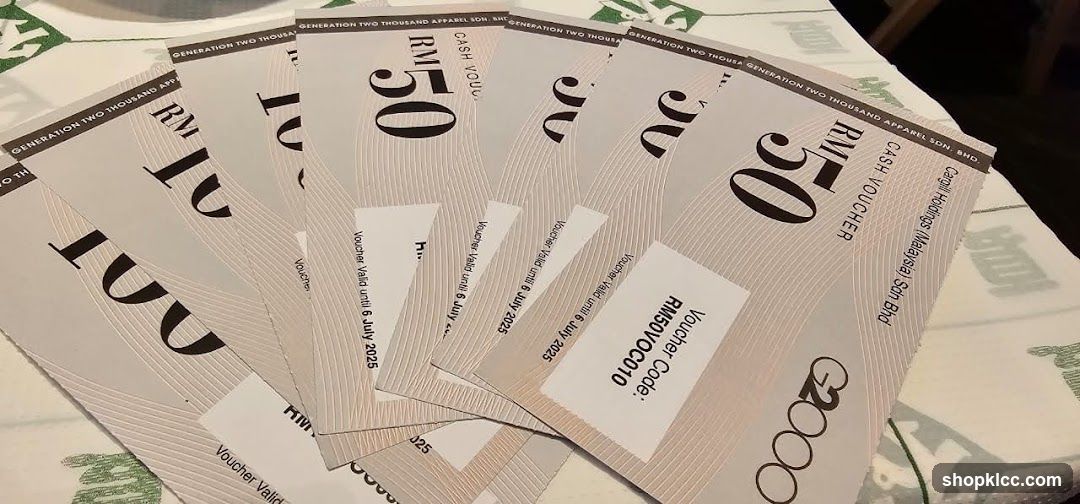 Cash Vouchers