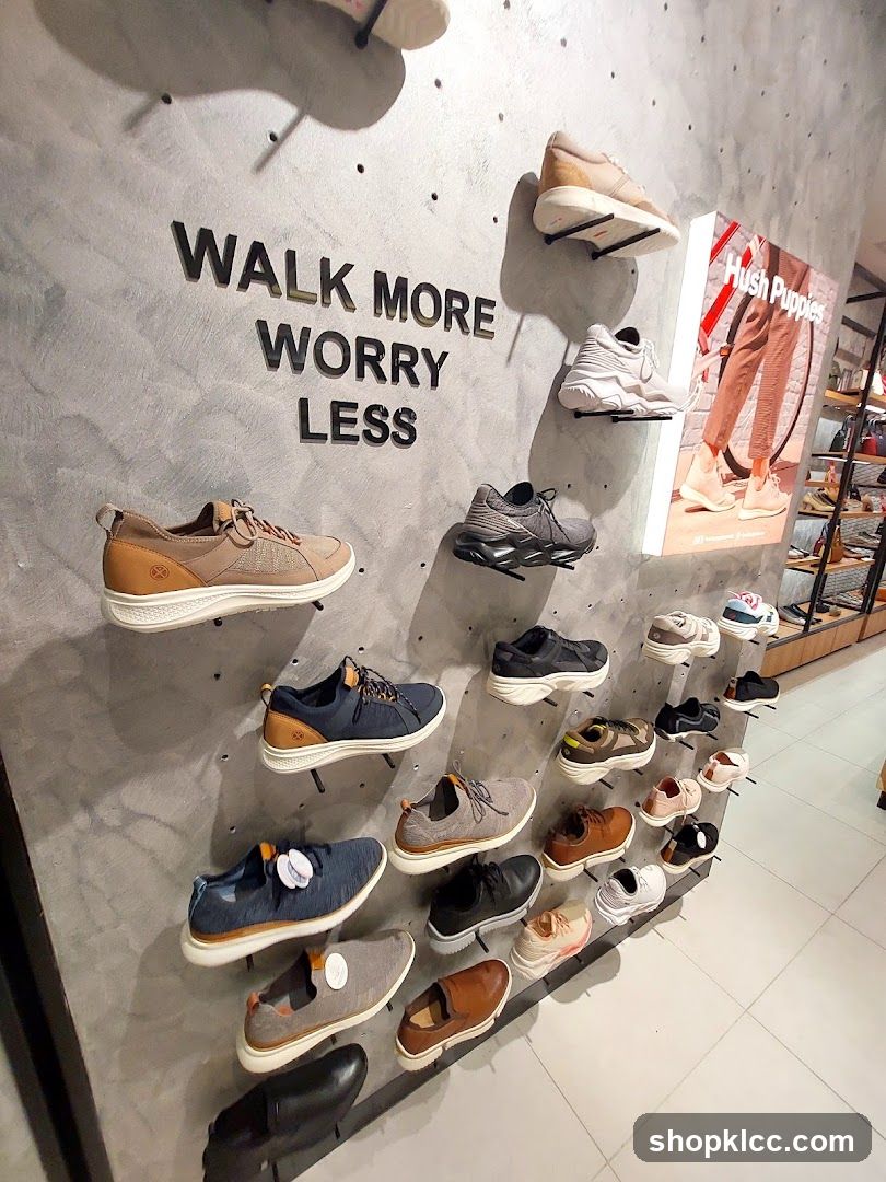 Shoe Display Wall