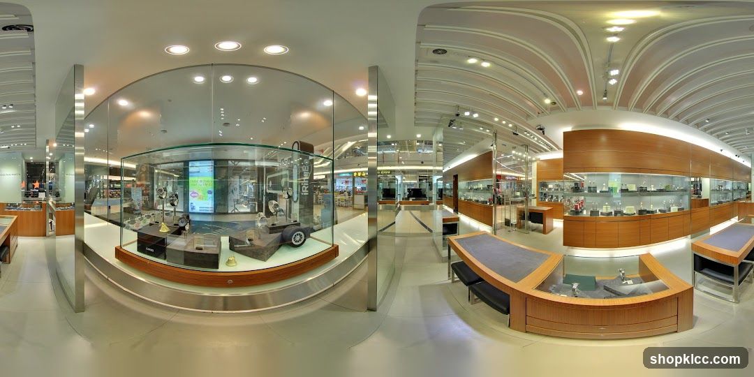 Watch store interior